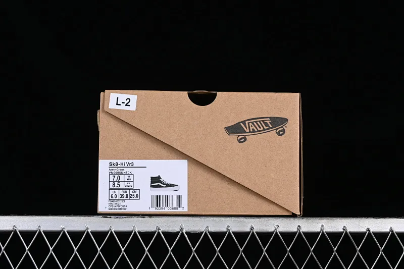 All categories Vans Vans series Vans Hi Vans high-top Vans SK8-Hi VR3 olive green Vans official Anaheim high-end branch high-top casual sneakers VN0005UN50K